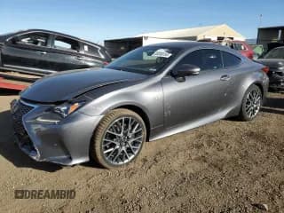 ✅ 2017 Lexus RC 350 • VIN: JTHSE5BC6H5007711 • Lot: 85346184. Listed on Copart with 34,108 mi. Free auction sales archive from the USA and detailed vehicle history report at DreamBid. Image 1.