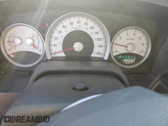 2007 Dodge Dakota SLT with VIN 1D7HW48K17S256649, listed as a Copart auction lot 45737475 with 138,835 mi miles and Salvage title. Bid and sale history available at DreamBid. Image 9.