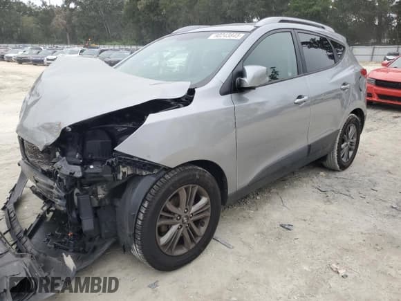 ✅ 2015 Hyundai Tucson SE • VIN: KM8JU3AG3FU107417 • Lot: 90243845. Listed on Copart with 84,646 mi. Free auction sales archive from the USA and detailed vehicle history report at DreamBid. Image 1.