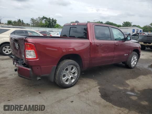 2024 Ram 1500 Big Horn с VIN 1C6RRFFG9RN207711, выставлен на аукционе Copart как лот 64168545 с пробегом 12 757 миль миль и Списание • Salvage title. История ставок и продаж доступна на DreamBid. Изображение 3.