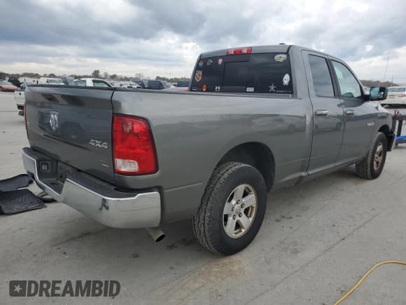 ✅ 2010 Dodge 1500 SLT • VIN: 1D7RV1GP6AS105395 • Lot: 91826225. Listed on Copart with 170,191 mi. Free auction sales archive from the USA and detailed vehicle history report at DreamBid. Image 3.
