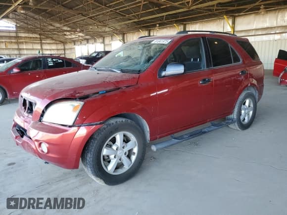 ✅ 2008 Kia Sorento LX • VIN: KNDJD735585833266 • Лот: 81041975. Опубликован ранее на Copart с пробегом 216 971 миль. Бесплатный доступ к архиву аукционных продаж из США и подробный отчёт об истории автомобиля на DreamBid. Изображение 1.