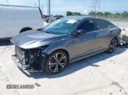 ✅ 2021 Nissan Sentra SR • VIN: 3N1AB8DV6MY271615 • Lot: 42871292. Listed on IAAI with 74,170 mi. Free auction sales archive from the USA and detailed vehicle history report at DreamBid. Image 2.