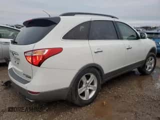 2011 Hyundai Veracruz GLS with VIN KM8NUDCC3BU166933, listed as a Copart auction lot 81953324 with 154,316 mi miles and Salvage title. Bid and sale history available at DreamBid. Image 3.