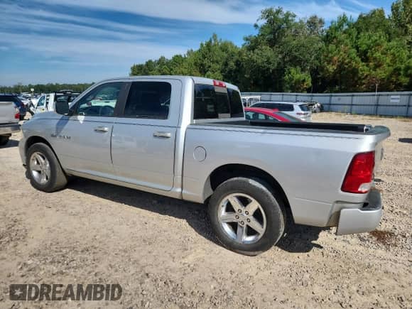 2009 Dodge 1500 Sport with VIN 1D3HB13T69S710103, listed as a Copart auction lot 80182515 with 197,933 mi miles and Salvage title. Bid and sale history available at DreamBid. Image 2.