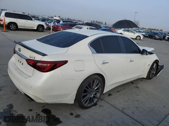 ✅ 2019 Infiniti Q50 Red Sport 400 • VIN: JN1FV7AP3KM760311 • Lot: 84064674. Wystawiony na Copart z przebiegiem 47 397 mil. Bezpłatny archiwum sprzedaży aukcyjnych z USA i szczegółowy raport historii pojazdu na DreamBid. Zdjęcie 3.