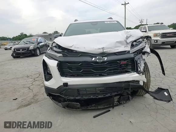 2025 Chevrolet Equinox AWD RS с VIN 3GNAXTEG5SL214390, выставлен на аукционе Copart как лот 57106575 с пробегом 5 775 миль миль и Списание • Salvage title. История ставок и продаж доступна на DreamBid. Изображение 14.