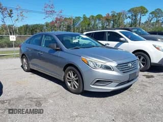 ✅ 2017 Hyundai Sonata SE • VIN: 5NPE24AF1HH516635 • Lot: 43466642. Listed on IAAI with 147,608 mi. Free auction sales archive from the USA and detailed vehicle history report at DreamBid. Image 1.