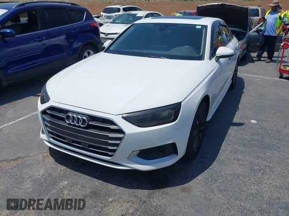 ✅ 2020 Audi A4 Premium • VIN: WAUGMAF46LA060573 • Lot: 42444134. Listed on IAAI with 65,115 mi. Free auction sales archive from the USA and detailed vehicle history report at DreamBid. Image 2.