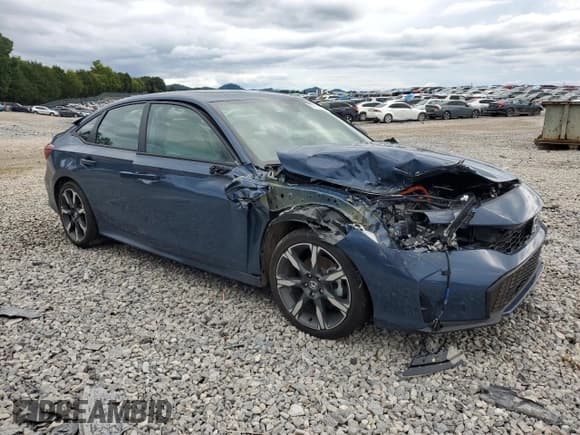 ✅ 2025 Honda Civic Sport • VIN: 2HGFE4F83SH340114 • Lot: 67769195. Listed on Copart with 2,288 mi. Free auction sales archive from the USA and detailed vehicle history report at DreamBid. Image 4.