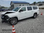 ✅ 2023 Jeep Grand Wagoneer • VIN: 1C4SJSEP2PS557840 • Лот: 69240965. Опубликован ранее на Copart с пробегом 37 285 миль. Бесплатный доступ к архиву аукционных продаж из США и подробный отчёт об истории автомобиля на DreamBid. Изображение 1.