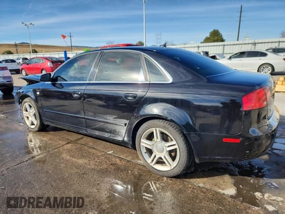 ✅ 2007 Audi A4 2.0T • VIN: WAUDF78E37A219366 • Lot: 92057545. Listed on Copart with 184,380 mi. Free auction sales archive from the USA and detailed vehicle history report at DreamBid. Image 2.