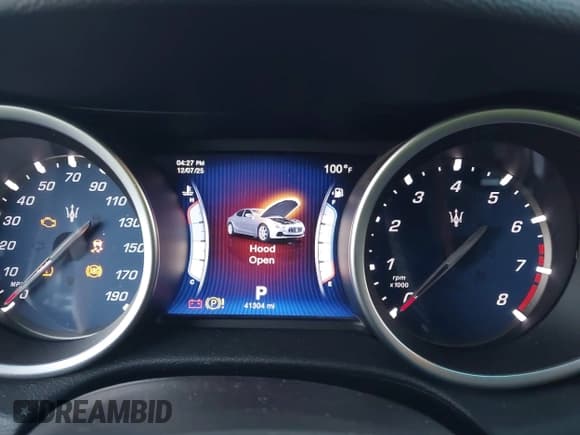 ✅ 2014 Maserati Ghibli • VIN: ZAM57XSA0E1105117 • Lot: 43917494. Listed on IAAI with 41,304 mi. Free auction sales archive from the USA and detailed vehicle history report at DreamBid. Image 7.