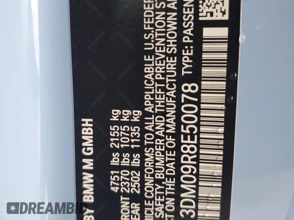 ✅ 2024 BMW M2 • VIN: 3MF13DM09R8E50078 • Lot: 66169744. Wystawiony na Copart z przebiegiem 3 059 mil. Bezpłatny archiwum sprzedaży aukcyjnych z USA i szczegółowy raport historii pojazdu na DreamBid. Zdjęcie 14.