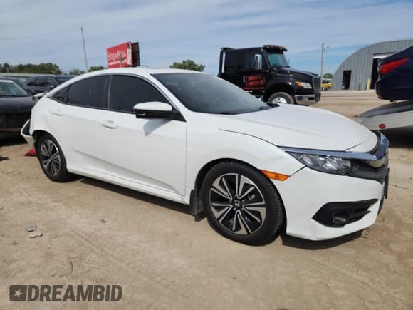 ✅ 2018 Honda Civic EX-T • VIN: JHMFC1F36JX025811 • Lot: 84287585. Listed on Copart with 59,878 mi. Free auction sales archive from the USA and detailed vehicle history report at DreamBid. Image 4.