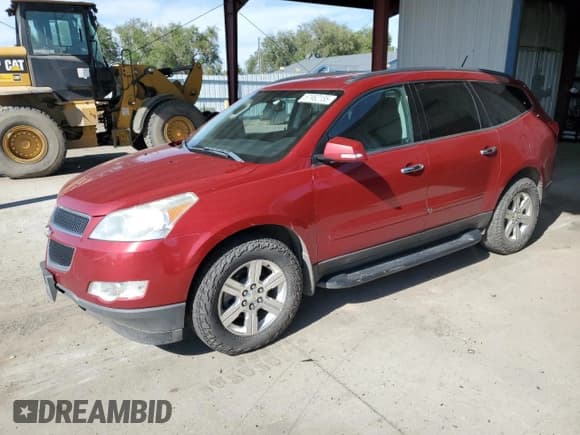 ✅ 2012 Chevrolet Traverse 1LT • VIN: 1GNKVGED7CJ269374 • Lot: 67962155. Wystawiony na Copart z przebiegiem 159 752 mil. Bezpłatny archiwum sprzedaży aukcyjnych z USA i szczegółowy raport historii pojazdu na DreamBid. Zdjęcie 1.