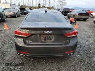 2016 Hyundai Genesis 3.8L z VIN KMHGN4JE8GU135355, wystawiony jako Copart lot #83717974 z przebiegiem 278 267 mil mil oraz Czysty tytuł • Clean title. Historia ofert i sprzedaży dostępna na DreamBid. Obrazek 6.