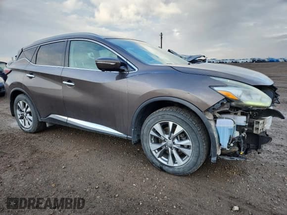 ✅ 2015 Nissan Murano SL • VIN: 5N1AZ2MHXFN246888 • Lot: 92195345. Listed on Copart with 172,307 mi. Free auction sales archive from the USA and detailed vehicle history report at DreamBid. Image 4.