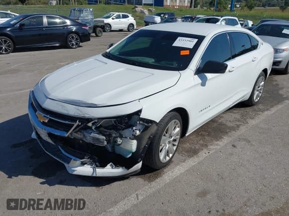 ✅ 2017 Chevrolet Impala LS • VIN: 2G11Z5S3XH9195355 • Lot: 43332901. Wystawiony na IAAI z przebiegiem 76 632 mil. Bezpłatny archiwum sprzedaży aukcyjnych z USA i szczegółowy raport historii pojazdu na DreamBid. Zdjęcie 2.