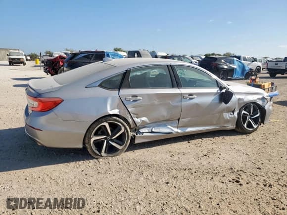 ✅ 2020 Honda Accord Sport • VIN: 1HGCV1F3XLA013909 • Lot: 71001435. Listed on Copart with Not provided. Free auction sales archive from the USA and detailed vehicle history report at DreamBid. Image 3.