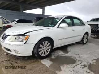 2009 Hyundai Sonata Limited with VIN 5NPEU46F89H439511, listed as a Copart auction lot 72986684 with 154,967 mi miles and Salvage title. Bid and sale history available at DreamBid. Image 1.