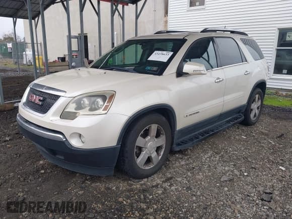 ✅ 2008 GMC Acadia SLT1 • VIN: 1GKEV23768J131231 • Lot: 43438633. Listed on IAAI with Not provided. Free auction sales archive from the USA and detailed vehicle history report at DreamBid. Image 2.