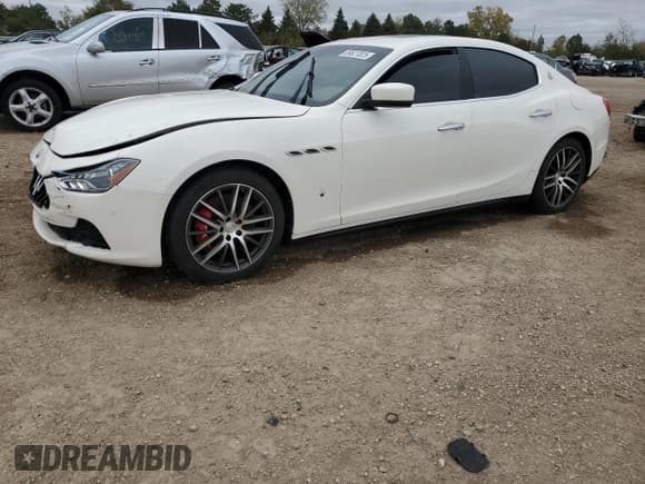 ✅ 2014 Maserati Ghibli S Q4 • VIN: ZAM57RTA0E1117715 • Лот: 89527025. Опубликован ранее на Copart с пробегом 67 195 миль. Бесплатный доступ к архиву аукционных продаж из США и подробный отчёт об истории автомобиля на DreamBid. Изображение 1.