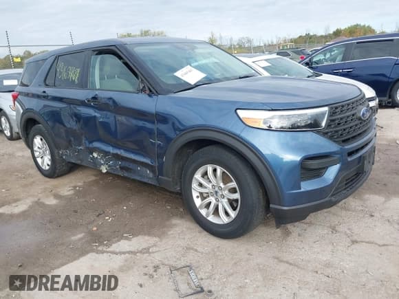 ✅ 2020 Ford Explorer • VIN: 1FMSK8BH9LGA93323 • Lot: 43465467. Wystawiony na IAAI z przebiegiem 113 346 mil. Bezpłatny archiwum sprzedaży aukcyjnych z USA i szczegółowy raport historii pojazdu na DreamBid. Zdjęcie 1.
