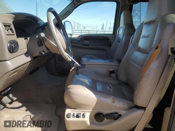 ✅ 2003 Ford Excursion Limited • VIN: 1FMNU42FX3EB25075 • Lot: 54161925. Listed on Copart with 330,856 mi. Free auction sales archive from the USA and detailed vehicle history report at DreamBid. Image 7.