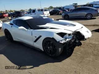 2019 Chevrolet Corvette 1LT z VIN 1G1YA2D71K5101131, wystawiony jako Copart lot #71799024 z przebiegiem 57 197 mil mil oraz Szkoda całkowita • Salvage title. Historia ofert i sprzedaży dostępna na DreamBid. Obrazek 4.