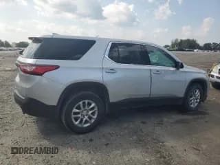 ✅ 2019 Chevrolet Traverse LS • VIN: 1GNERFKW8KJ295899 • Lot: 69132104. Wystawiony na Copart z przebiegiem 91 530 mil. Bezpłatny archiwum sprzedaży aukcyjnych z USA i szczegółowy raport historii pojazdu na DreamBid. Zdjęcie 3.