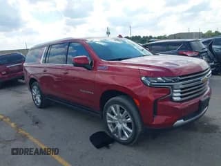 ✅ 2024 Chevrolet Suburban High Country • VIN: 1GNSKGKL0RR251040 • Lot: 43436916. Listed on IAAI with 24,995 mi. Free auction sales archive from the USA and detailed vehicle history report at DreamBid. Image 1.