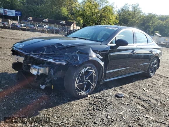 ✅ 2024 Hyundai Sonata SEL • VIN: KMHL14JA9RA427219 • Лот: 80604025. Опубликован ранее на Copart с пробегом 22 871 миль. Бесплатный доступ к архиву аукционных продаж из США и подробный отчёт об истории автомобиля на DreamBid. Изображение 1.