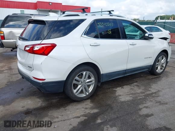 ✅ 2018 Chevrolet Equinox Premier • VIN: 2GNAXNEX5J6203498 • Lot: 43310507. Wystawiony na IAAI z przebiegiem 73 909 mil. Bezpłatny archiwum sprzedaży aukcyjnych z USA i szczegółowy raport historii pojazdu na DreamBid. Zdjęcie 4.
