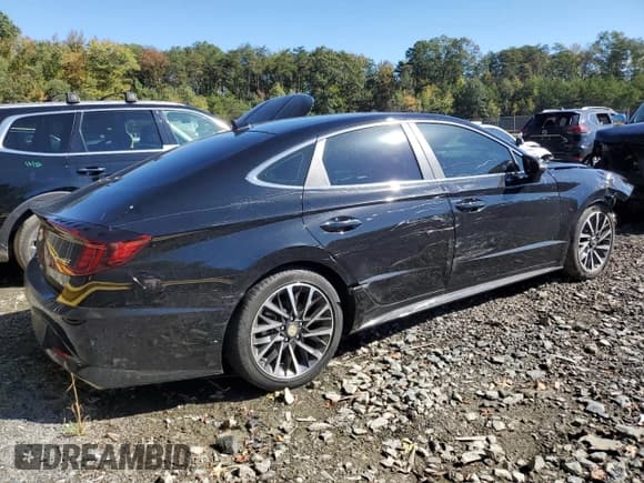 ✅ 2022 Hyundai Sonata Limited • VIN: KMHL34J22NA214299 • Lot: 82347525. Listed on Copart with 30,660 mi. Free auction sales archive from the USA and detailed vehicle history report at DreamBid. Image 3.