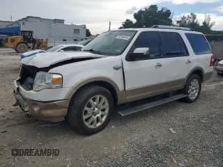 ✅ 2014 Ford Expedition King Ranch • VIN: 1FMJU1J51EEF09089 • Лот: 83760445. Опубликован ранее на Copart с пробегом 87 360 миль. Бесплатный доступ к архиву аукционных продаж из США и подробный отчёт об истории автомобиля на DreamBid. Изображение 1.