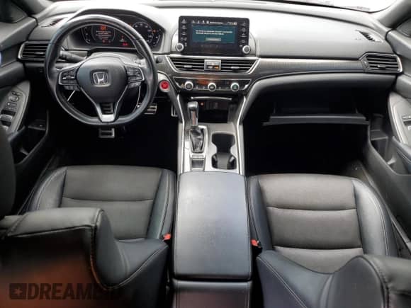 2018 Honda Accord Sport with VIN 1HGCV1F35JA221659, listed as a Copart auction lot 72091885 with 130,453 mi miles and Salvage title. Bid and sale history available at DreamBid. Image 8.