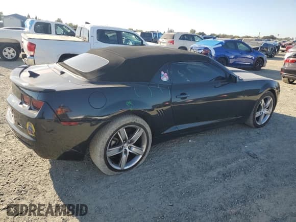 ✅ 2012 Chevrolet Camaro 2LT • VIN: 2G1FC3D34C9111046 • Lot: 80691355. Listed on Copart with 99,496 mi. Free auction sales archive from the USA and detailed vehicle history report at DreamBid. Image 3.