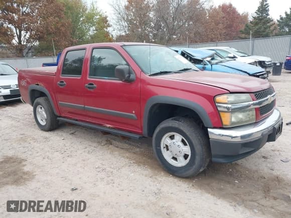 ✅ 2006 Chevrolet Colorado 2LT • VIN: 1GCDT136668254921 • Лот: 43621743. Опубликован ранее на IAAI с пробегом 169 094 миль. Бесплатный доступ к архиву аукционных продаж из США и подробный отчёт об истории автомобиля на DreamBid. Изображение 1.