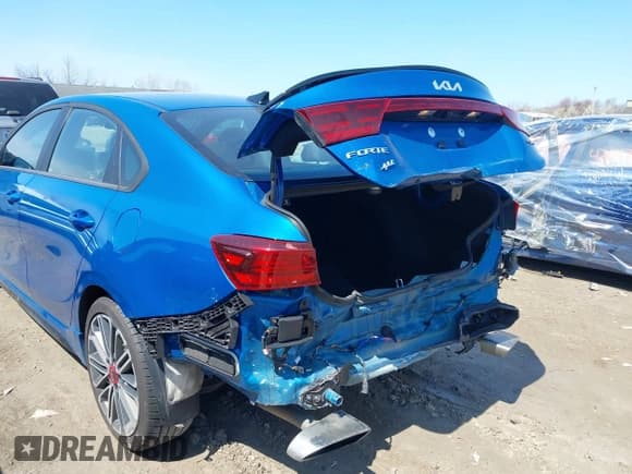 ✅ 2023 Kia Forte GT • VIN: 3KPF44AC2PE526176 • Lot: 42046071. Listed on IAAI with 49,880 mi. Free auction sales archive from the USA and detailed vehicle history report at DreamBid. Image 6.