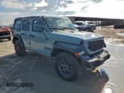 ✅ 2024 Jeep Wrangler Sport S • VIN: 1C4PJXDNXRW297041 • Lot: 96108685. Listed on Copart with 15,703 mi. Free auction sales archive from the USA and detailed vehicle history report at DreamBid. Image 4.