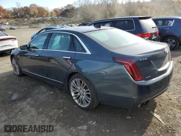 ✅ 2018 Cadillac CT6 Premium Luxury AWD • VIN: 1G6KG5RS8JU127727 • Lot: 77895304. Listed on Copart with 76,497 mi. Free auction sales archive from the USA and detailed vehicle history report at DreamBid. Image 2.