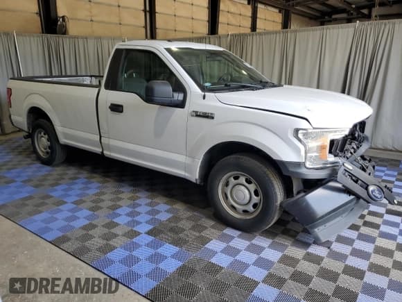 ✅ 2018 Ford F-150 XL • VIN: 1FTMF1CP5JKC96847 • Lot: 66742135. Listed on Copart with 87,891 mi. Free auction sales archive from the USA and detailed vehicle history report at DreamBid. Image 4.