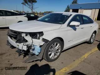 2016 Chevrolet Impala LT с VIN 2G1105SA6G9186479, выставлен на аукционе Copart как лот 86466485 с пробегом 137 743 миль миль и Списание • Salvage title. История ставок и продаж доступна на DreamBid. Изображение 1.