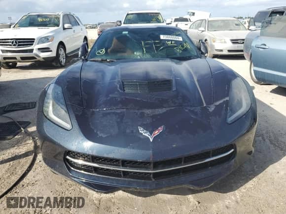 2015 Chevrolet Corvette 2LT with VIN 1G1YD2D76F5106922, listed as a Copart auction lot 73888084 with Not provided miles and Non repairable. Bid and sale history available at DreamBid. Image 5.