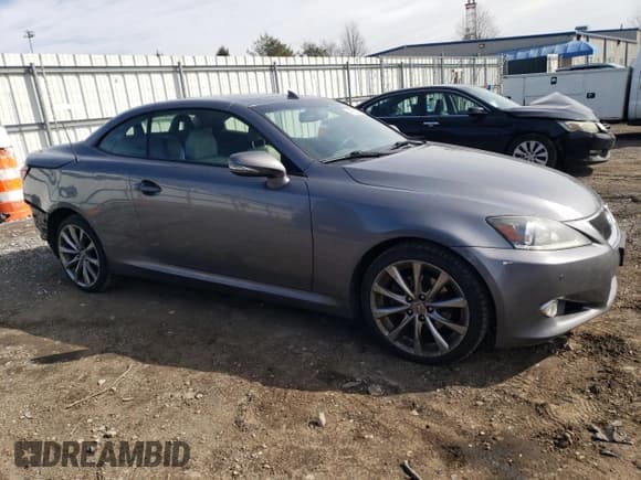 ✅ 2014 Lexus IS 250 C • VIN: JTHFF2C22E2531017 • Lot: 44370555. Listed on Copart with 118,514 mi. Free auction sales archive from the USA and detailed vehicle history report at DreamBid. Image 4.