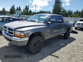 2002 Dodge Dakota SLT z VIN 1B7HG48N02S548464, wystawiony jako Copart lot #58943135 z przebiegiem 239 081 mil mil oraz Szkoda całkowita • Salvage title. Historia ofert i sprzedaży dostępna na DreamBid. Obrazek 1.