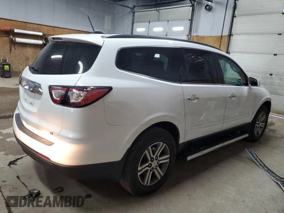 ✅ 2017 Chevrolet Traverse LT • VIN: 1GNKRHKD0HJ311650 • Лот: 81190405. Опубликован ранее на Copart с пробегом 133 297 миль. Бесплатный доступ к архиву аукционных продаж из США и подробный отчёт об истории автомобиля на DreamBid. Изображение 3.