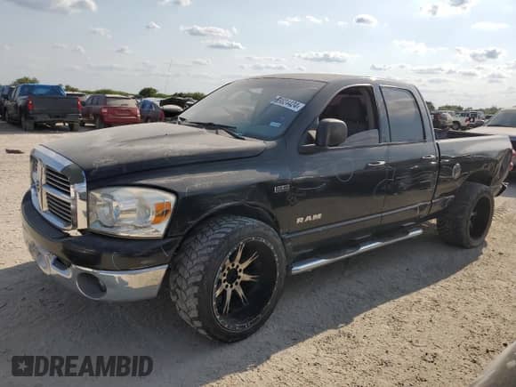 2007 Dodge 1500 SLT with VIN 1D7HA18277S267460, listed as a Copart auction lot 69824424 with 249,567 mi miles and Salvage title. Bid and sale history available at DreamBid. Image 1.