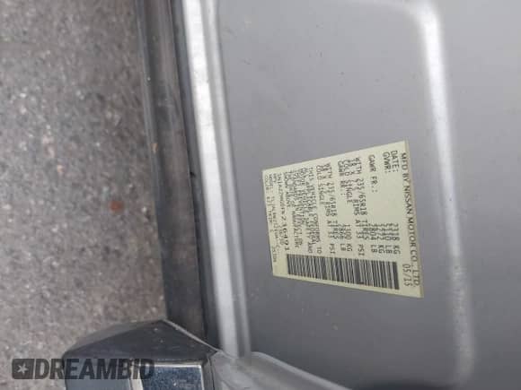 2015 Nissan Murano Platinum with VIN 5N1AZ2MG0FN236491, listed as a IAAI auction lot 42184104 with Not provided miles and . Bid and sale history available at DreamBid. Image 9.